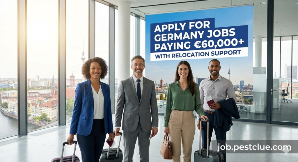 Apply for Germany Jobs Paying €60,000+ With Relocation Support