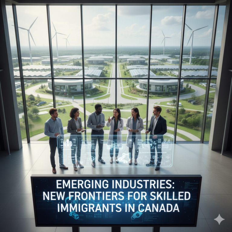 Emerging Industries Creating Jobs for Skilled Immigrants