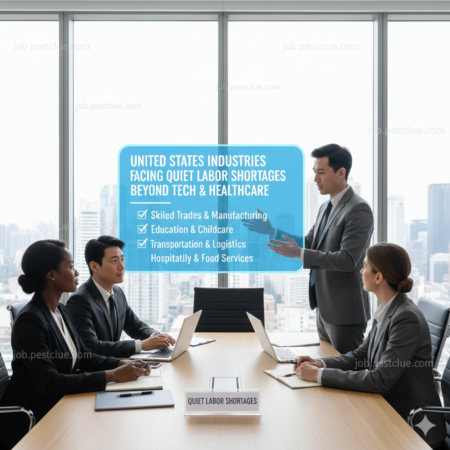 United States Industries Facing Quiet Labor Shortages Beyond Tech & Healthcare