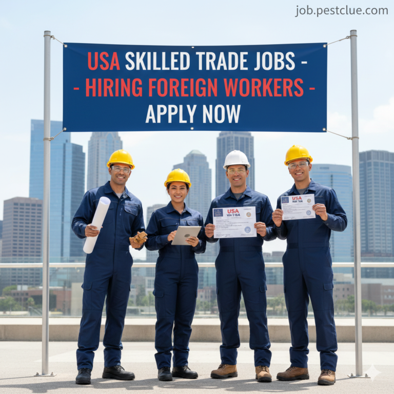 United States Skilled Trade Jobs Hiring Foreign Workers