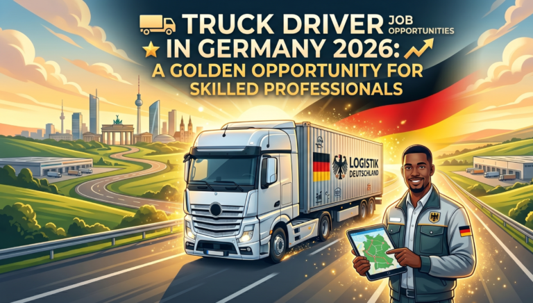 Truck Driver Job Opportunities In Germany 2026